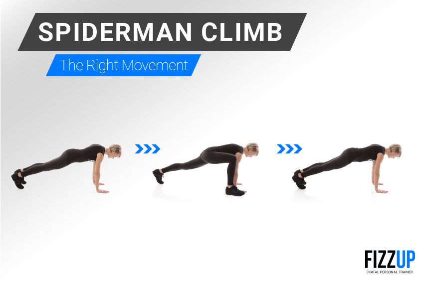 The Spiderman Climb A Great Cardio Exercise FizzUp