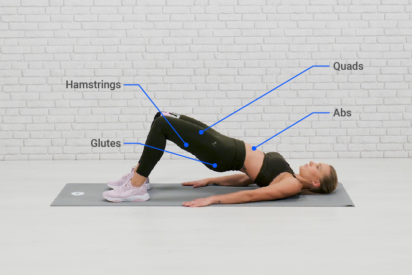 How To Do A Glute Bridge, The Right Way