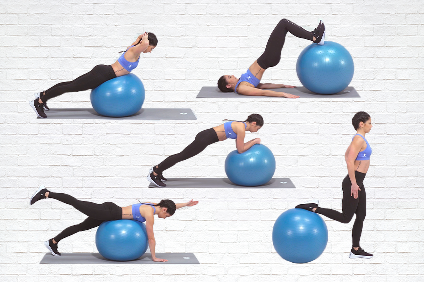 27 Pilates Ball or Fitball Exercises - HSN Blog