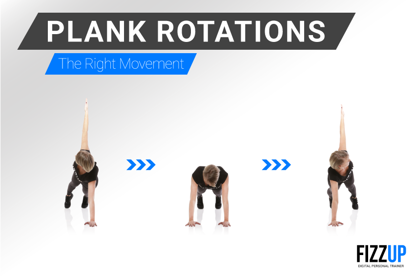 plank rotation